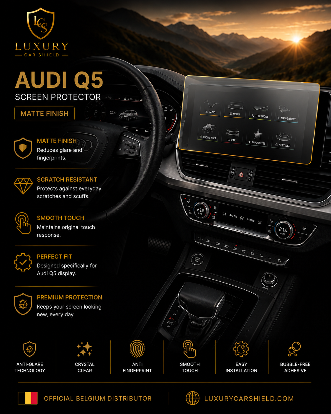 Audi Q5 Protection Screen