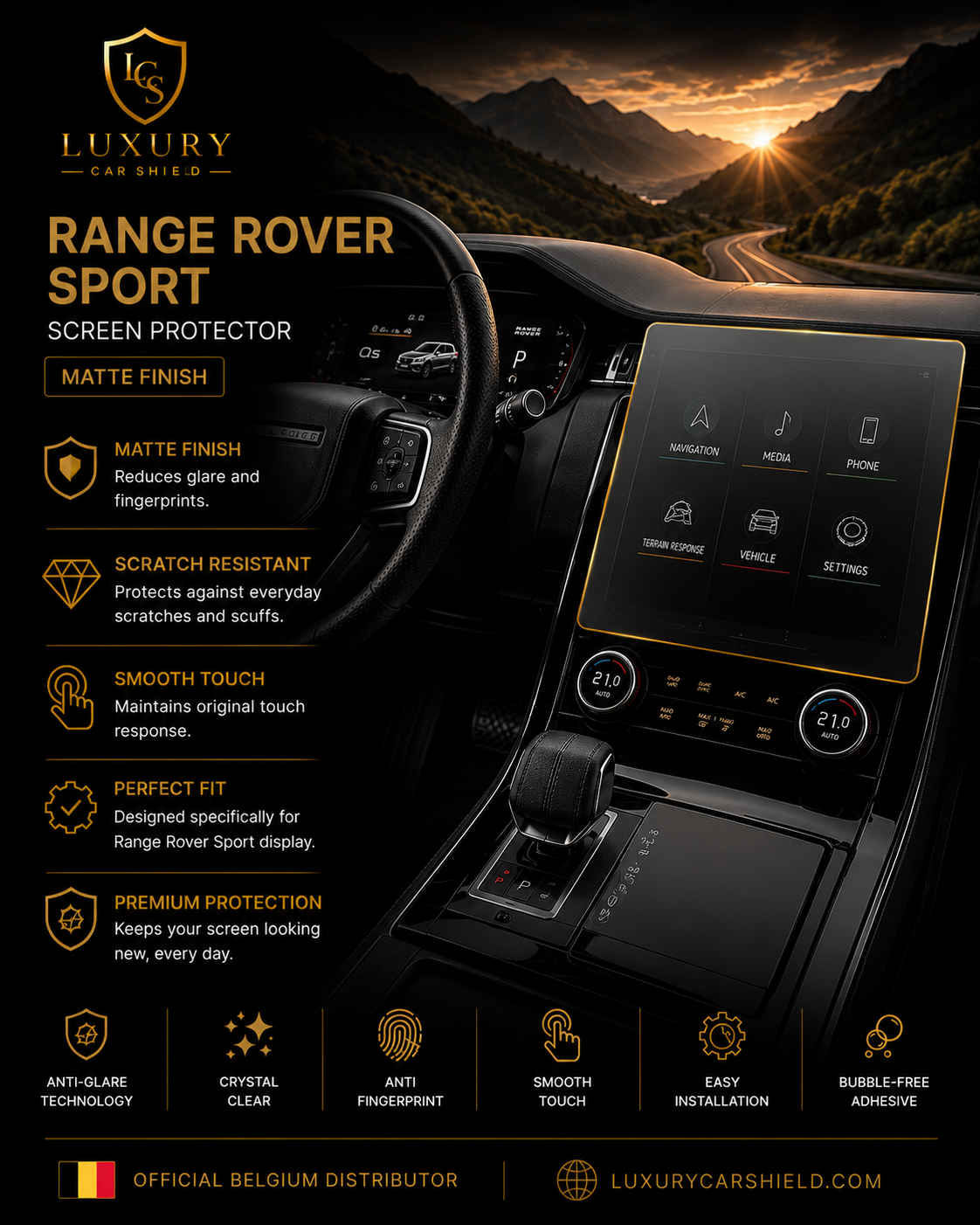 Range Rover Sport Screen Protection